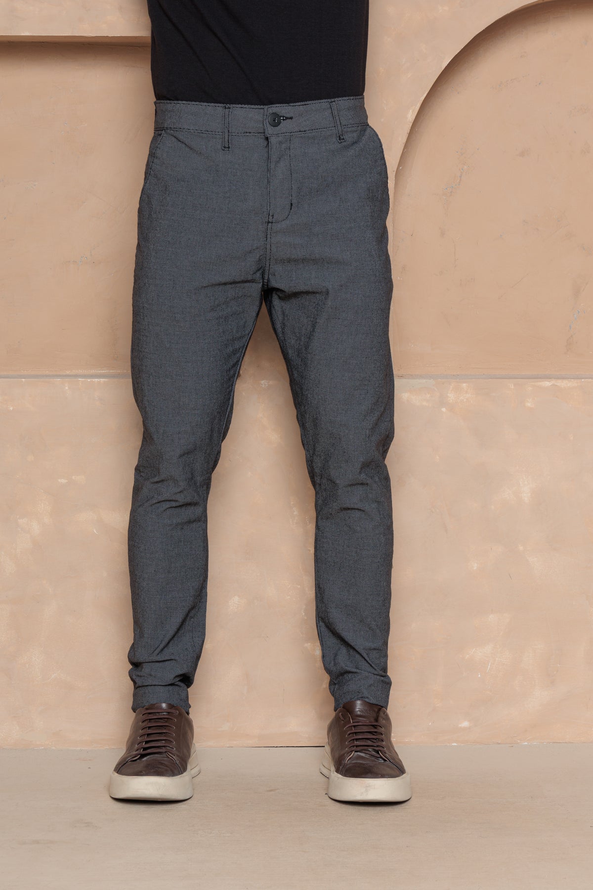 Calça Essential Cinza Pontilhada